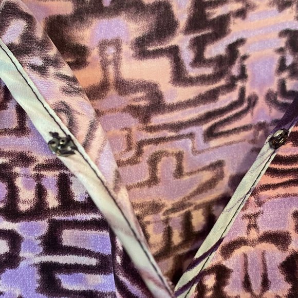 Boho Patterned Jumpsuit M - Picture 6 of 11